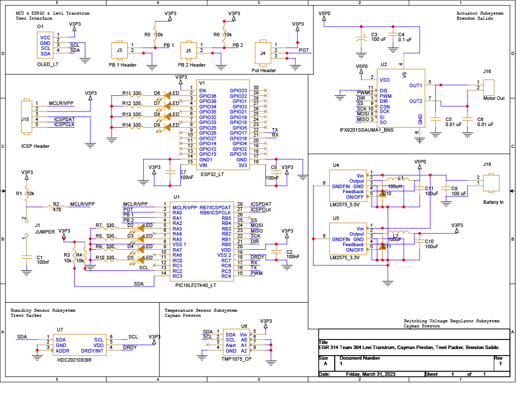 Team 304 Schematic