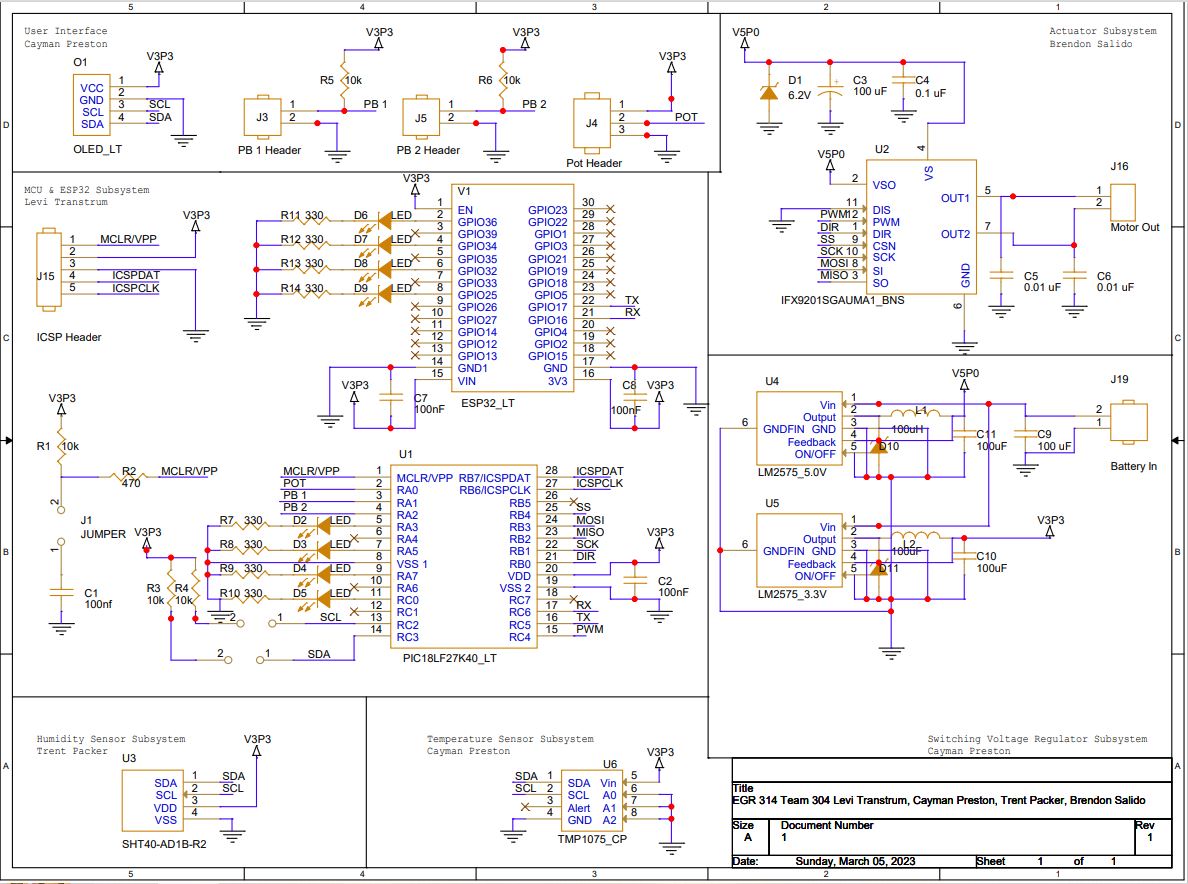 Team 304 Schematic
